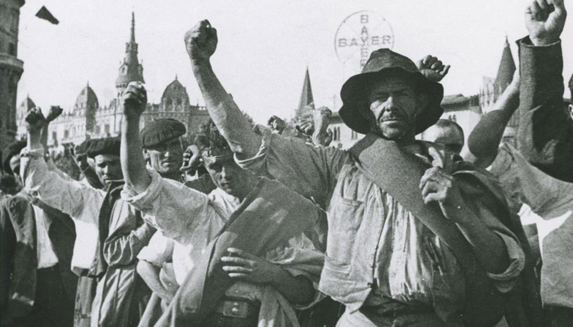 Campesinos 1936 Extremadura 25 marzo